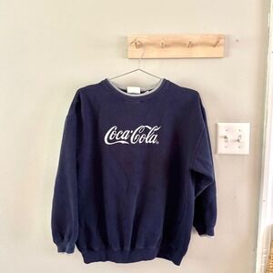 vntg coca-cola crewneck sweatshirt